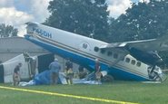 Avião cai durante decolagem nos EUA com 20 pessoas a bordo