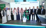 A Embraer assinou um memorando de entendimento com a Saudia Technic - Embraer/Divulgação
