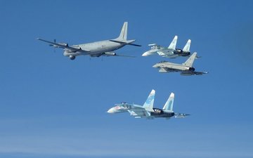 Imagem Caças da Otan interceptaram diversas aeronaves militares russas em 2021