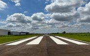 Com recursos do Fundo Nacional da Aviação Civil (FNAC), obras de melhorias no aeródromo possibilitará receber aeronaves do porte do ATR42 - Divulgação