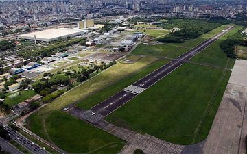 O aeródromo paulistano fez parte do leilão da sétima rodada de concessões aeroportuárias, em 2022 - Infraero/Divulgação