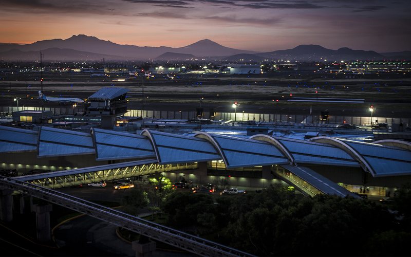 Aeroporto da Cidade do México é um dos maiores do mundo - Divulgação/AICM