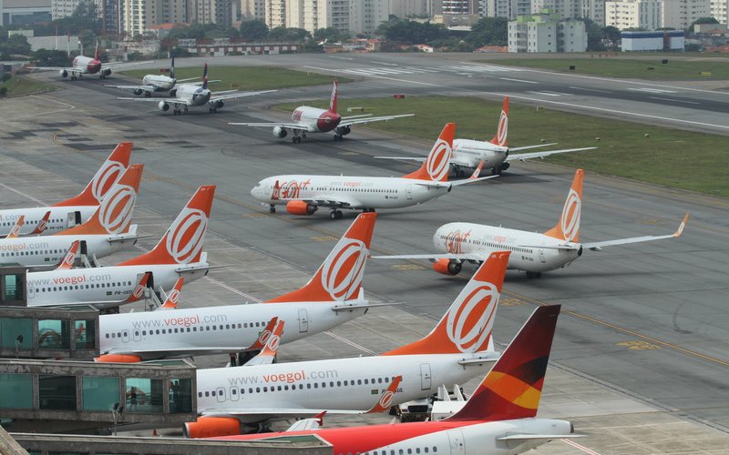 Congonhas é o segundo aeroporto mais movimentado do país - Luís Neves