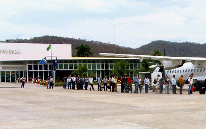 O aeroporto passará por obras de modernização - Prefeitura de Corumbá/Divulgação