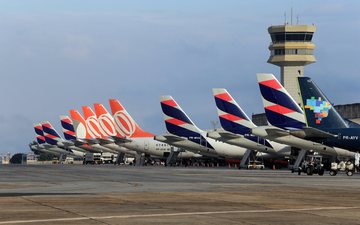 Aeroporto de Congonhas, em São Paulo, o segundo mais movimentado do país - DECEA