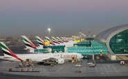 Centro de conexões (hub) da Emirates é o maior do mundo em termos de passageiros internacionais - Divulgação