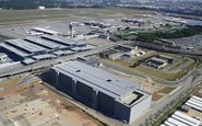 Complexo aeroportuário de Guarulhos cobre uma área de aproximadamente 100 mil m² - Divulgação