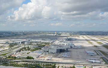 Brasileira Odebrecht finalizou a primeira fase das reformas do Terminal Central do Aeroporto de Miami - Miami-Airport