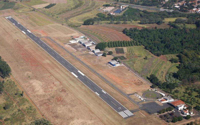Aeroporto de Piracicaba poderá receber voos regionais - Divulgação