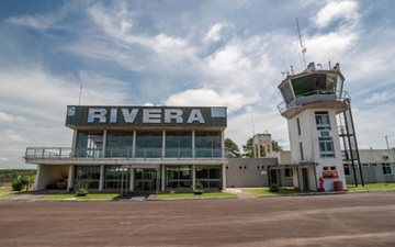 Companhias aéreas brasileiras poderão operar em Rivera, com status de voo doméstico - Dinacia-Uruguay/Divulgação