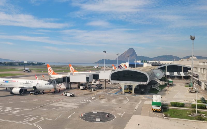 O aeroporto Santos Dumont, no Rio de Janeiro, terá movimento 52% menor este ano - Infraero/Divulgação
