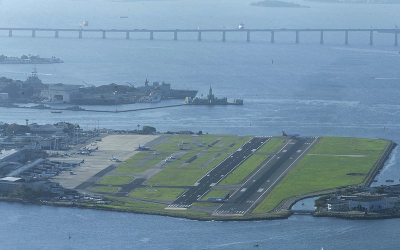 Aeroporto central do Rio de Janeiro movimentou mais de nove milhões de passageiros no acumulado do ano até setembro - DECEA