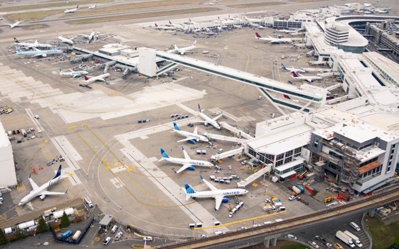 O aeroporto de Seattle (foto), nos EUA, teve 3 terabytes de dados roubados, em agosto - Port of Seattle