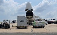 Oito aviões transportarão 600 toneladas de cargas da F1 - Divulgação