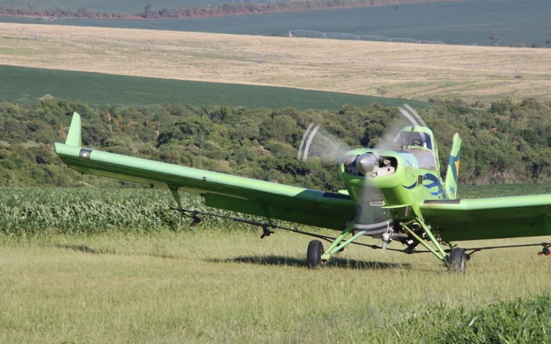 Estudo realizado pela Universidade de Brasília tem como foco a deriva e faixa de segurança na pulverização aeroagrícola - Divulgação