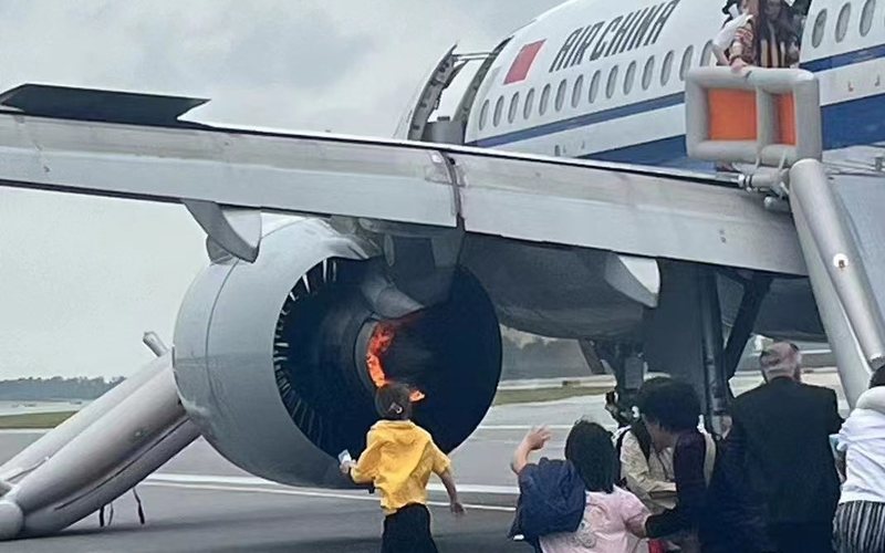 Todos os 155 ocupantes do A320neo foram evacuados com segurança - Reprodução