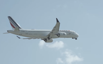 Imagem Primeiro Airbus A220 da Air France realiza voo inaugural