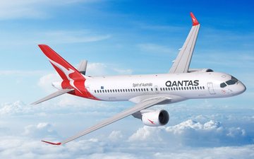 A aérea australiana já havia anunciado a intenção de fazer a encomenda em fevereiro deste ano - Airbus/Divulgação