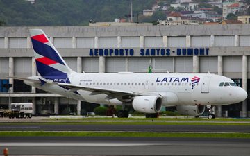 A aeronave estava na frota da Latam Brasil desde o fim de 2008 - Guilherme Amâncio