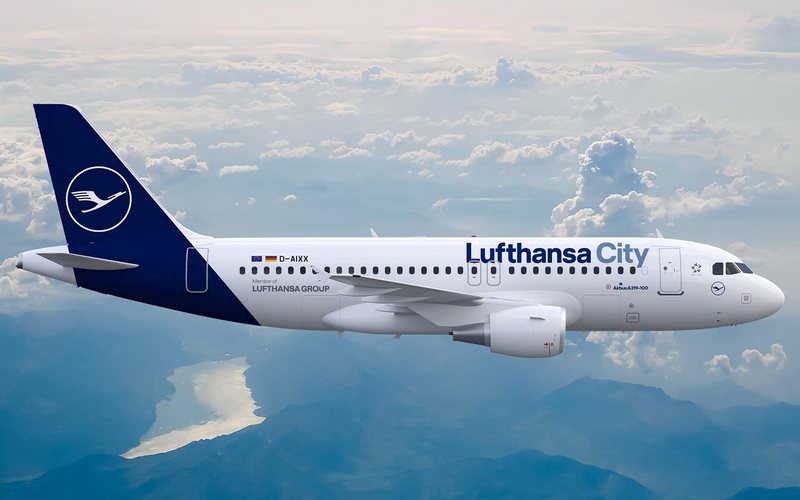Nova companhia utilizará inicialmente o Airbus A319-100, podendo futuramente adotar outros modelos - Lufthansa Group/Divulgação