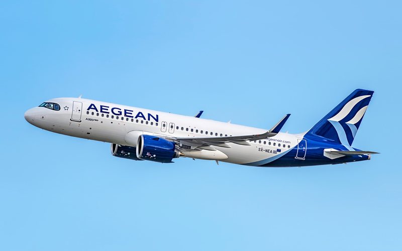 Um Airbus A320neo foi enviado para Marrakesh, cidade mais afetada pelo abalo sísmico - Aegean Airlines/Divulgação