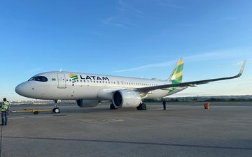 As viagens serão realizadas em três frequências semanais por aeronaves da família A320neo - Latam Airlines