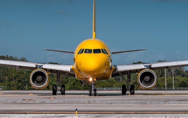 Cada aeronave será vendida por até R$ 1 bilhão - Spirit Airlines/Divulgação