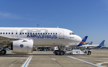 O número total de pedidos de aviões da família A320 feitos pela IAG este ano já chega aos 59 - Airbus/Divulgação