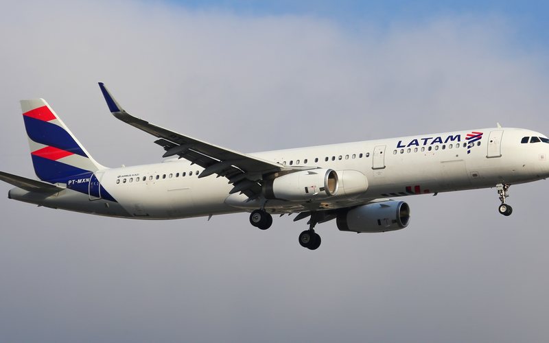 A inclusão do Airbus A321-200 na rota internacional aumentará a oferta de assentos em 12% - Guilherme Amâncio