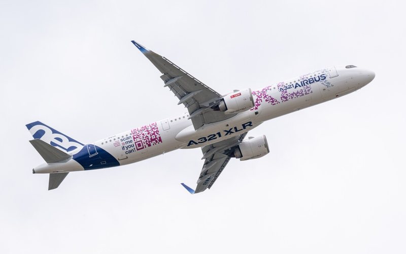 A321neo concentra 60% das vendas da família A320neo - Divulgação