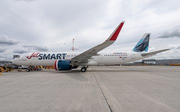 Novo A321neo será usado inicialmente em voos para a Argentina e Peru - JetSmart