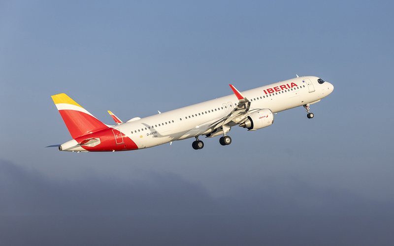 Imagem Iberia realiza o primeiro voo comercial com o A321XLR