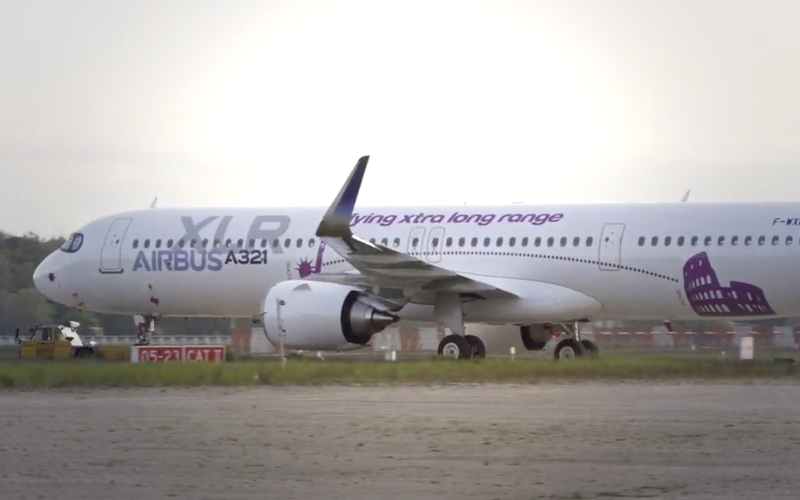 Novo Airbus A321XLR oferece até 244 lugares ou alcance superior aos 8.700 km - Divulgação