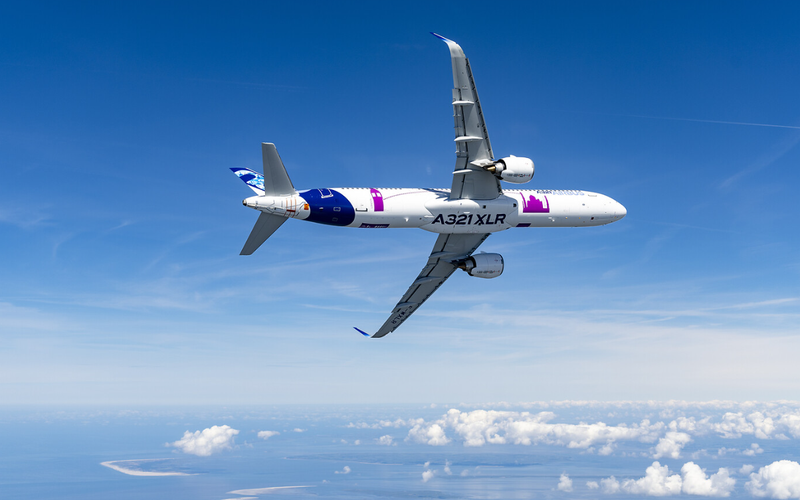 Airbus A321XLR tem alcance de 8.700 km e promete viabilizar novas rotas internacionais sem escala - Airbus