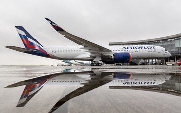 Aeroflot conta com uma frota composta basicamente por modelos da Airbus e Boeing - AIrbus