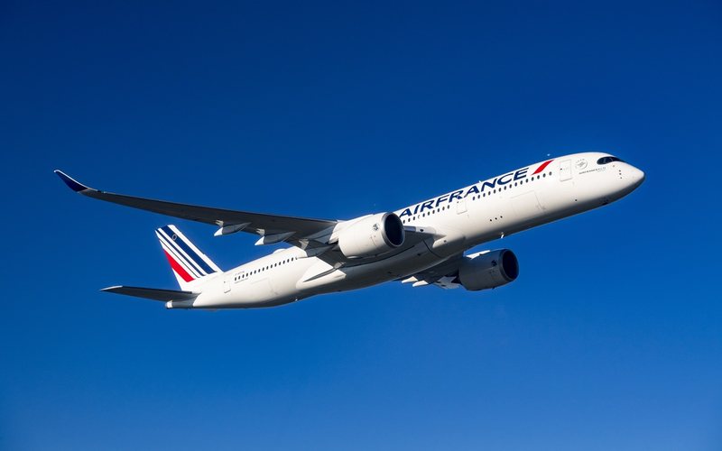 As viagens serão realizadas pelo Airbus A350-900, para até 324 passageiros - Air France