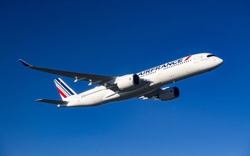 As viagens serão realizadas pelo Airbus A350-900, para até 324 passageiros - Air France