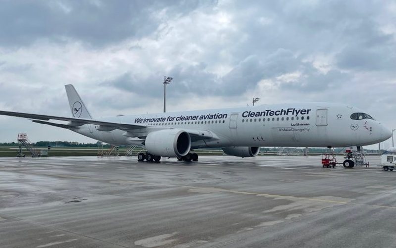A Goshawk, com sede na Irlanda, entregou recentemente um Airbus A350 à Lufthansa - Goshawk Aviation/Divulgação