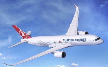 Airbus A350-900XWB da Turkish Airlines - Divulgação