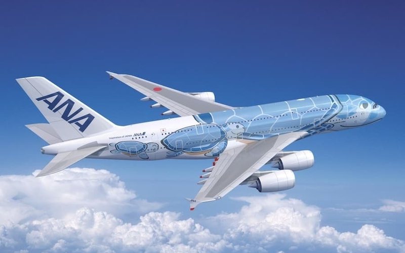 ANA adquiriu três A380 para voarem para o Havaí, mas operação foi encerrada menos de um ano depois - Divulgação