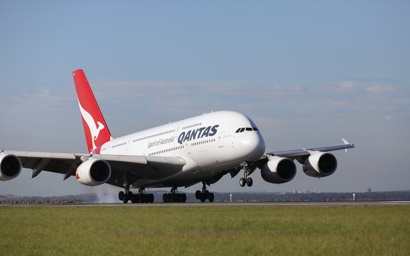 A aeronave transportou a capacidade de três voos previstos a partir de Melbourne - Divulgação.