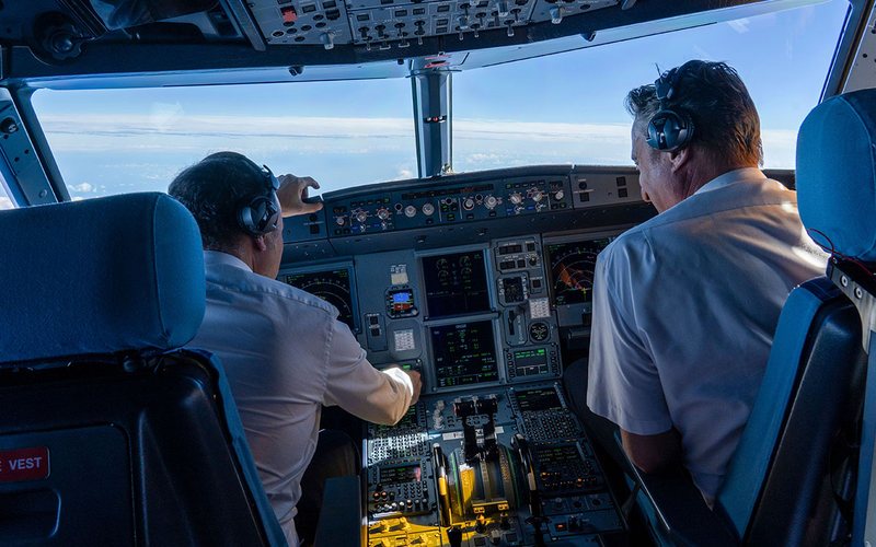 Acima de 30 mil pés de altitude, a exposição à radiação UV é aproximadamente o dobro da registrada ao nível do mar - Airbus