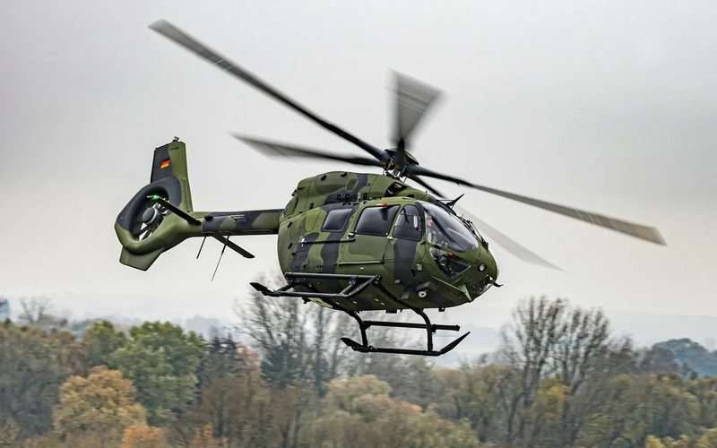 Até 82 helicópteros de ataque e treinamento leve H145M foram encomendados pelo exército alemão - Divulgação