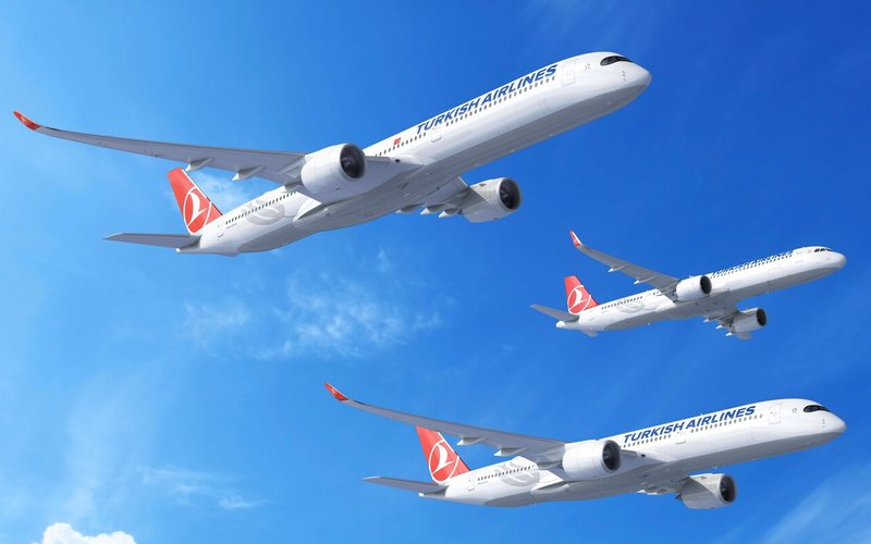 Novos A321neo e A350 serão adicionados a frota da Turkish Airlines - Divulgação