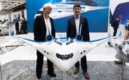 Sabine Klauke (Airbus) e Philippe Peccard (Linde) - Airbus/Divulgação
