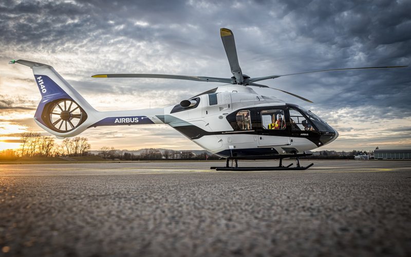 A Airbus já iniciou testes de voo do primeiro protótipo do H140 em sua unidade na Alemanha - Airbus Helicopters