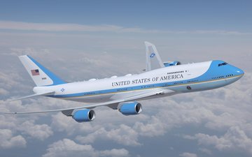 Novo Air Force One é um 747-8 super modificado para o transporte presidencial - Boeing