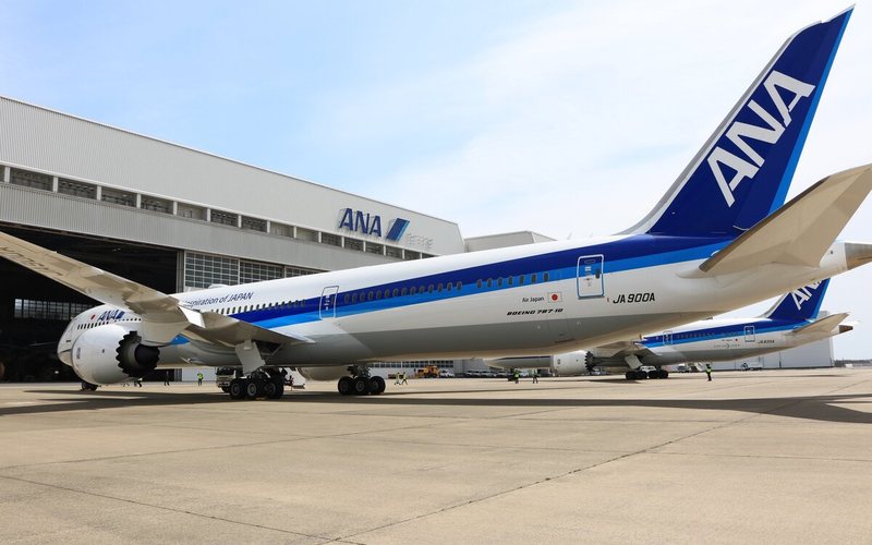 All Nippon Airways recebeu seu primeiro 787-10 em 2019 - Boeing