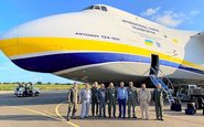 Cinco aeronaves, como o An-124-100, poderão atender operações comerciais e humanitárias - BH Airport/Divulgação