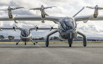 O Midnight, aeronave elétrica de pouso e decolagem vertical da Archer Aviation, voará comercialmente em 2026 - Divulgação
